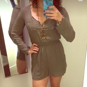 Army Green Romper from H&M